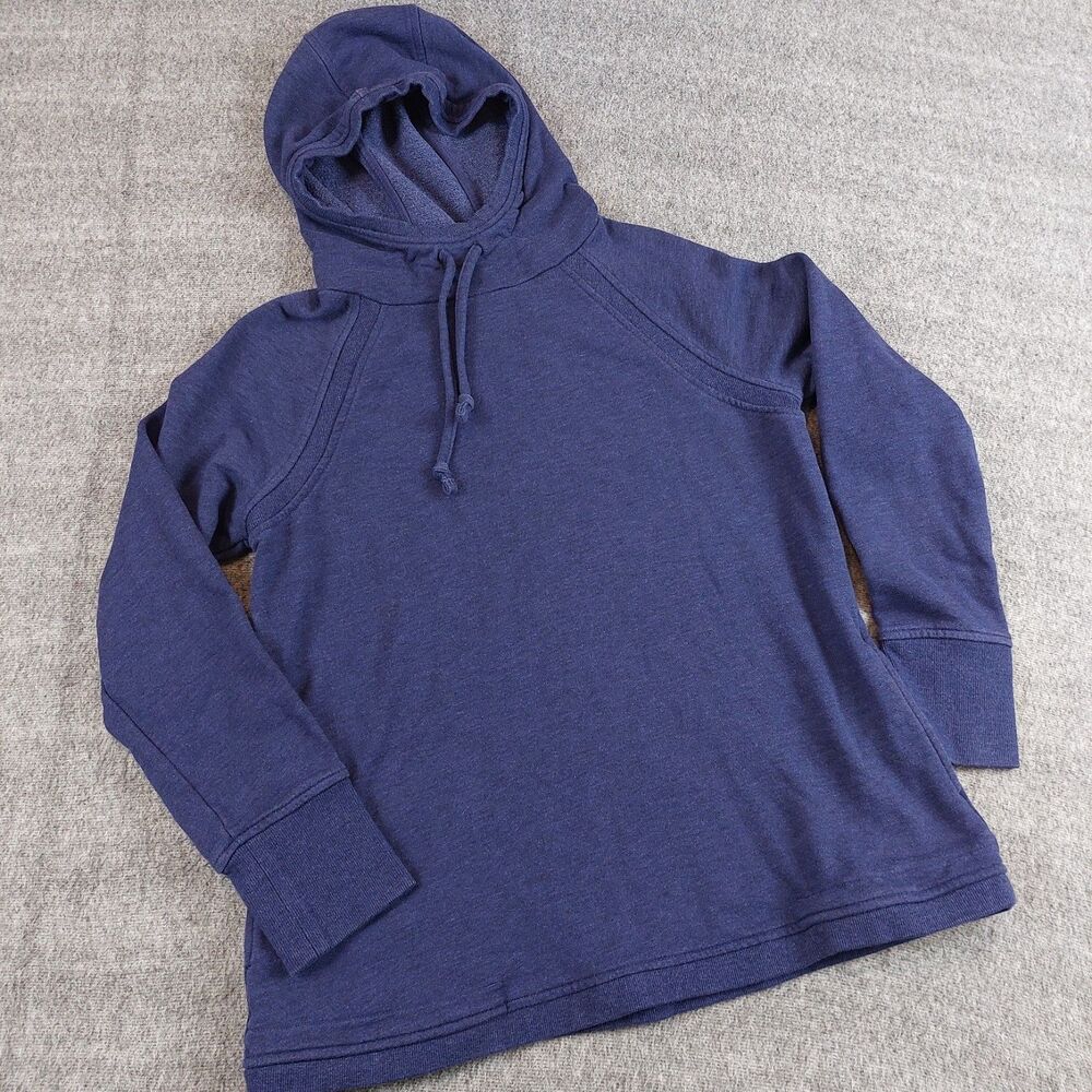 Duluth Trading Co Oh La Loop French Terry Hoodie Sweatshirt Women's Large Purple